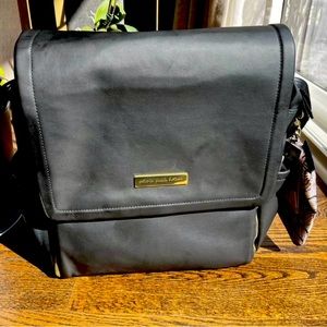 Petunia Pickle Bottom Boxy Matte Black Bag